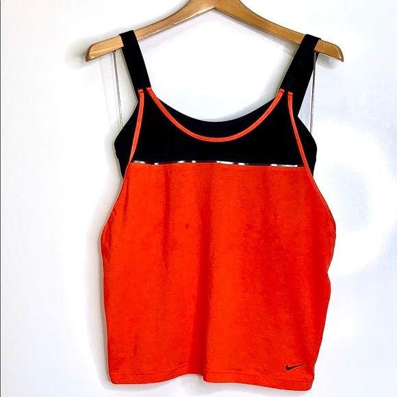 Nike Tops - NIKE • Red Dri-Fit Sports Tank Top